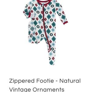 NWT Kickee Pants footed pajamas size 9-12 months